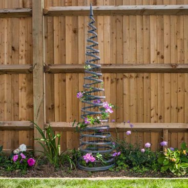 Smart Garden Obélisque en pin pour jardin 1,9 m : : Jardin