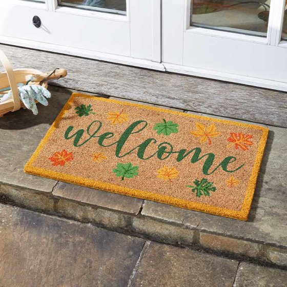 Leafy Welcome Decoir Mat 40x60cm : Smart Garden Products