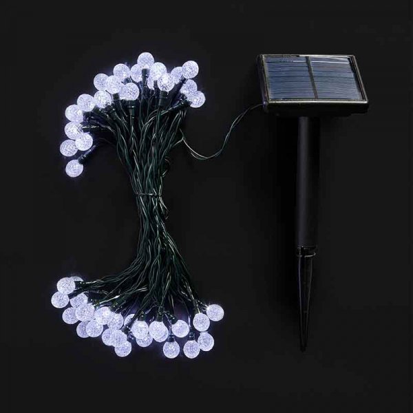 Ultra Solar String Lights, 25 Orbs : Smart Garden Products