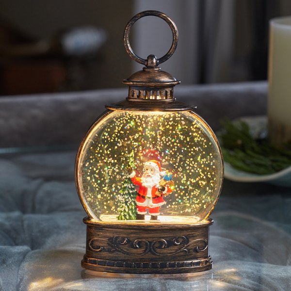 SnowSwirl SantaDecor Lantern : Smart Garden Products